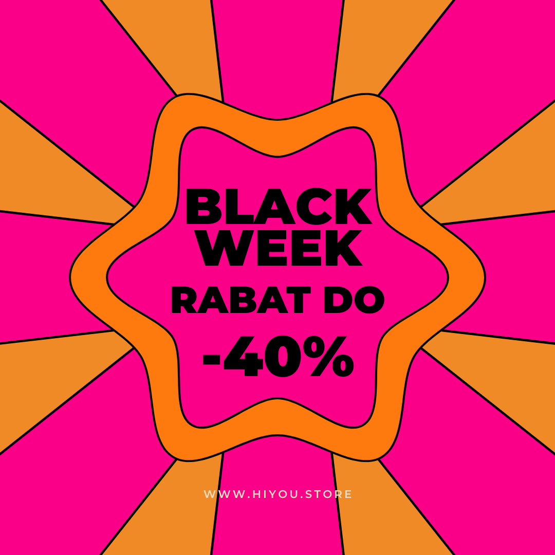 Black Week w HiYou! — rabaty od -20% do -40%