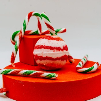 Hi You! Kula do kąpieli JUMBO Candy Cane